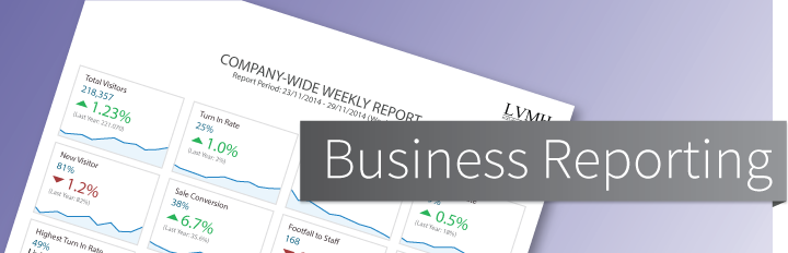 Business Reporting, people counting, people counter, footfall counter