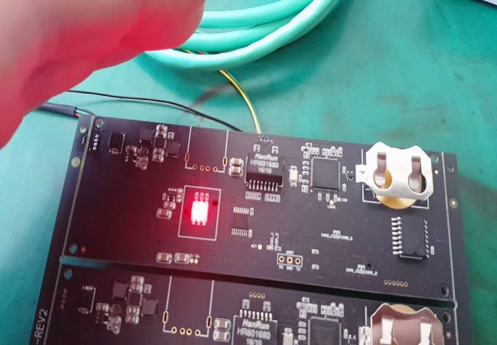 Lumière RVB pour le diagnostic de compteur, comptage de personnes, compteur de personnes, compteur de pas