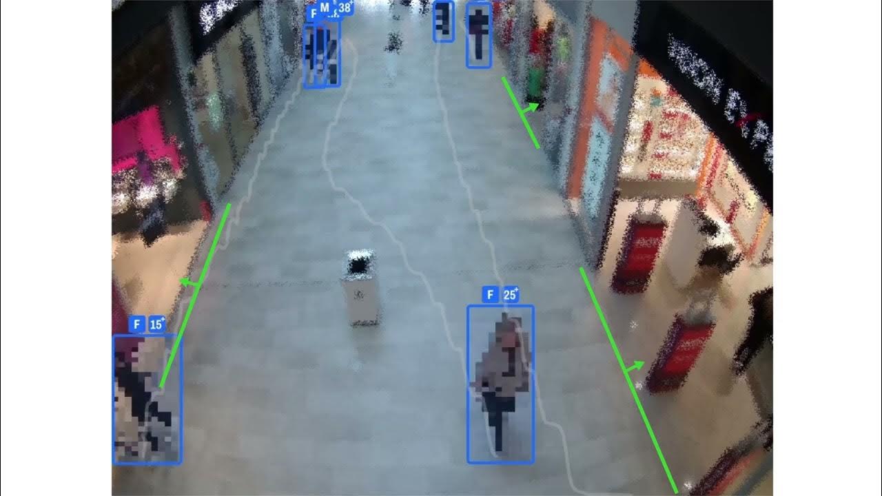 Corridor-Level Traffic Insights for Smarter Mall Management by leveraging your existing CCTV