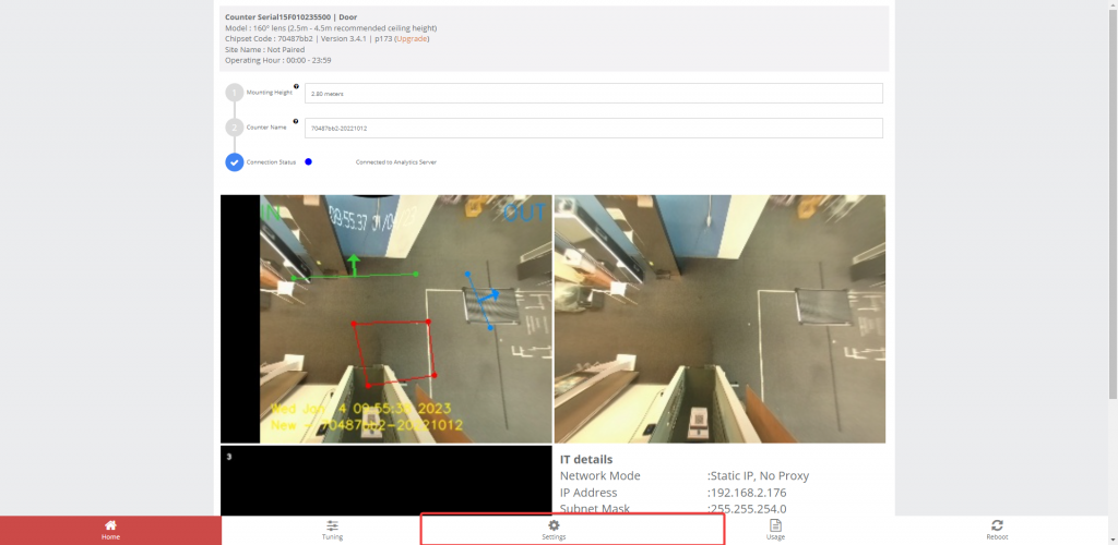 Appendix: API Documentation- Data Export and Import - FootfallCam