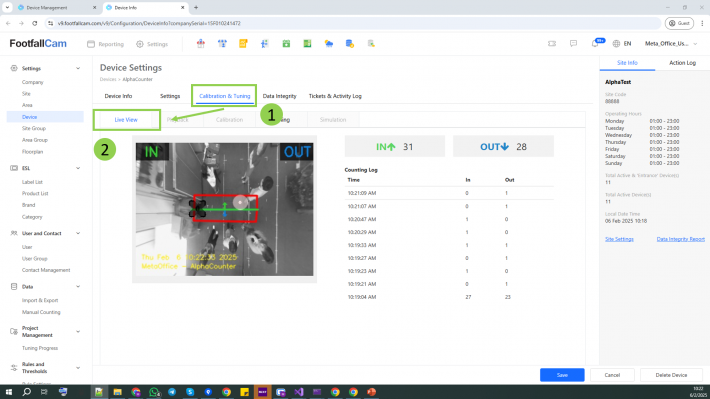 Chapter 3: Data Management - FootfallCam